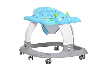 PRINSEL | Andadera Baby Monster para bebés con Asiento Acolchonado Azul
