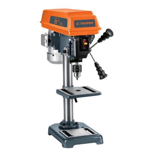Truper TAPI-8, Taladro de banco 1/2" x 8", 1/3 HP potencia nominal