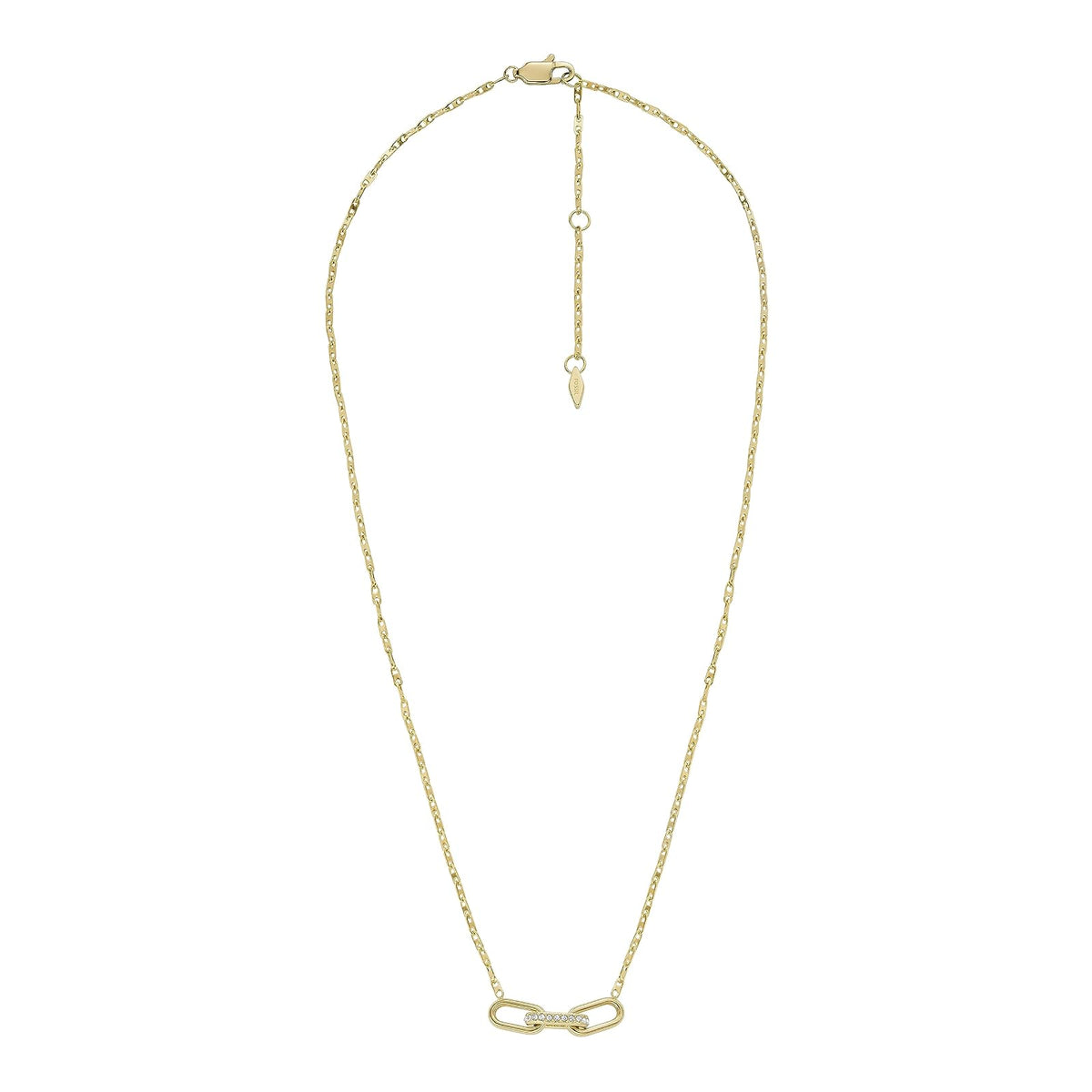 Fossil Collar jf04523710 heritage de acero inoxidable en color dorado para dama