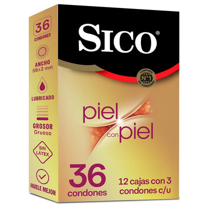 Sico Piel con Piel 36 Pack