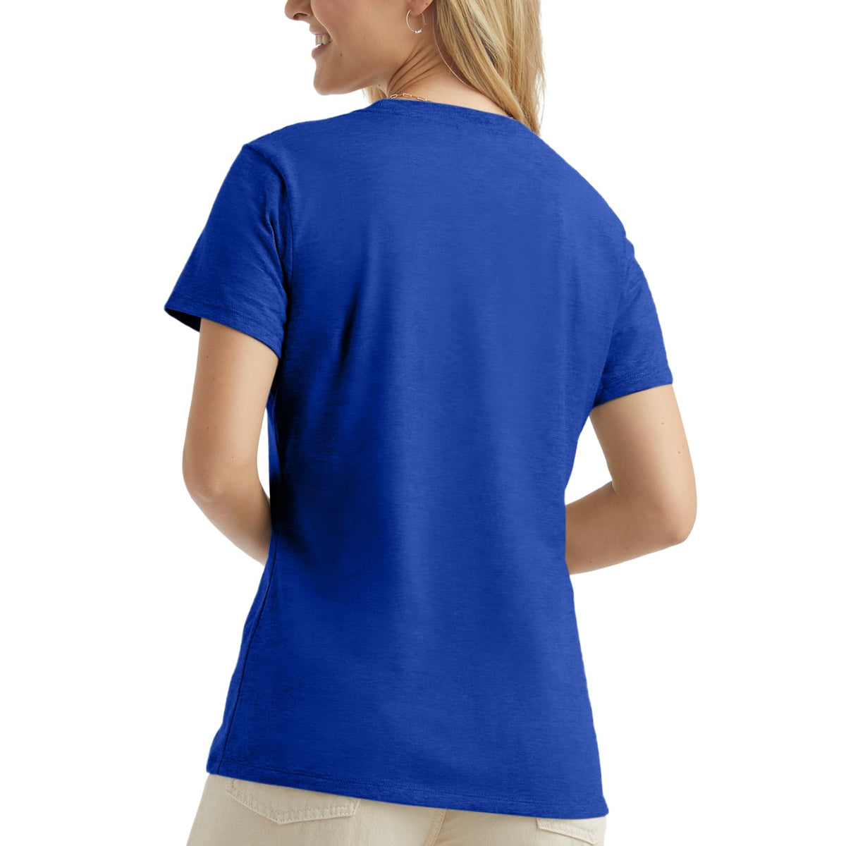 Hanes Playera de algodón Manga Corta para Mujer Originals