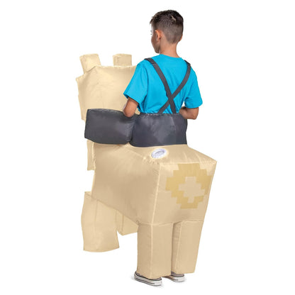 Disfraz inflable de Minecraft, accesorio oficial de Minecraft para niños, talla única, Llama