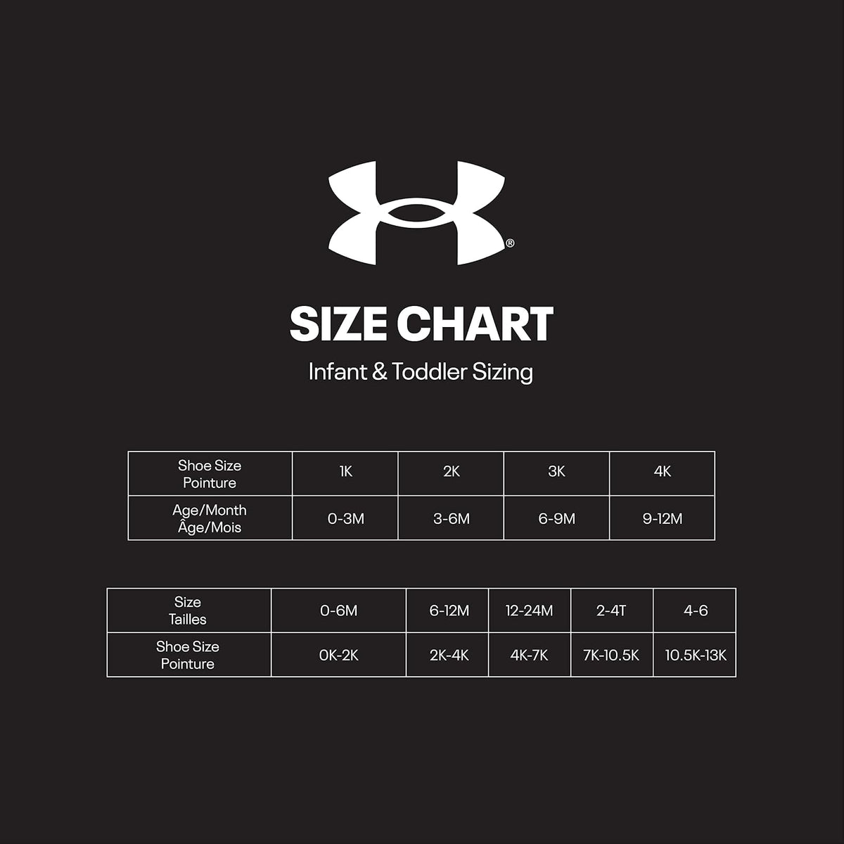Under Armour Girls Multi Pack Sock
