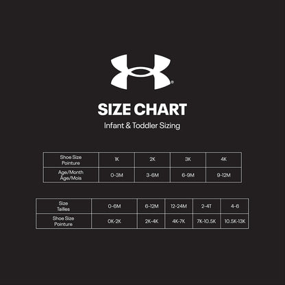 Under Armour Girls Multi Pack Sock