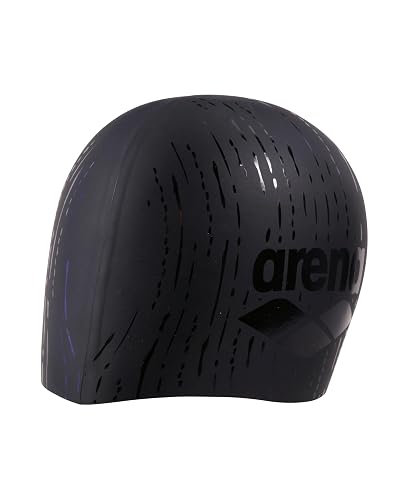 Arena Unisex Shine Silicone Swim Cap for Women and Men Fitness Swimmers Intensive Training Durable Soft Elastic Bathing Cap