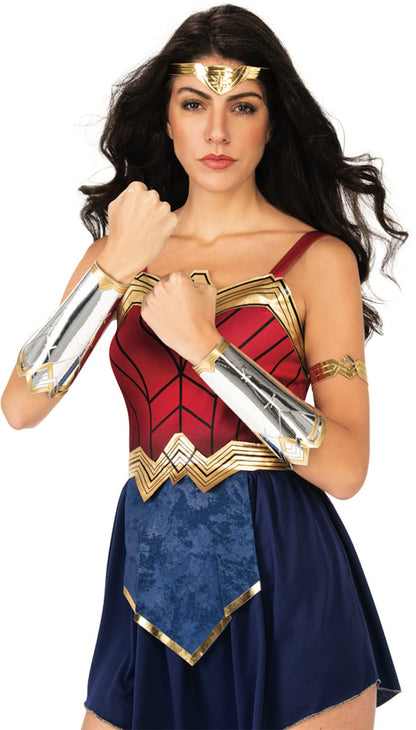 Rubies - Kit de disfraz de DC Comics Wonder Woman 84 para mujer, como se muestra, talla única para fiestas temáticas y Halloween, Como se muestra, Talla única