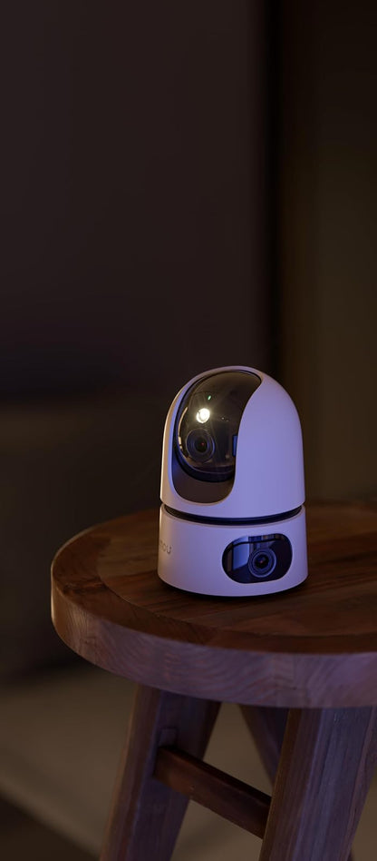IMOU Camara IP, Ranger Dual, Domo, 6MP, IR 15m, Interior, Microfono, Micro SD, WiFi, Full Color