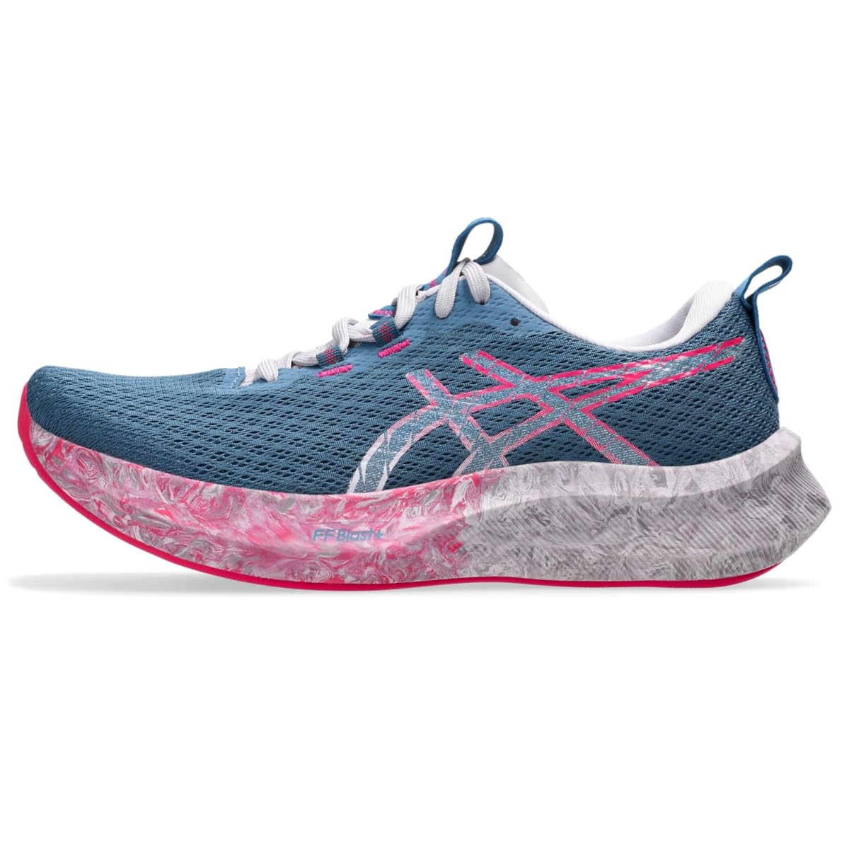 Asics Noosa Tri 16 - Tenis de Correr para Mujer - 22.5 cm - WINTER SEA - BRIGHT ROSE