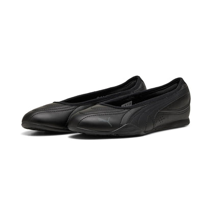 PUMA Catch Soleil Ballerina Tenis para Mujer - 23.5 cm - PUMA Black-Shadow Gray