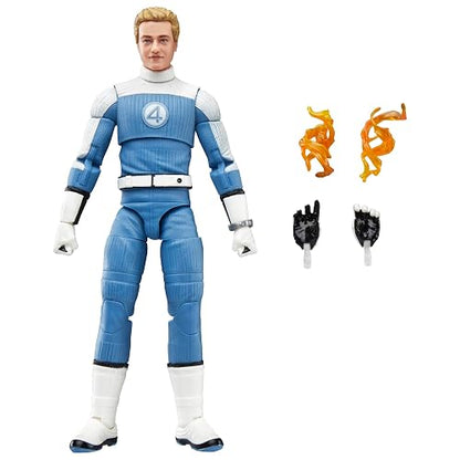 Marvel Legends Johnny Storm, Los 4 Fantásticos: Primeros Pasos, Figura de Acción 15 cm