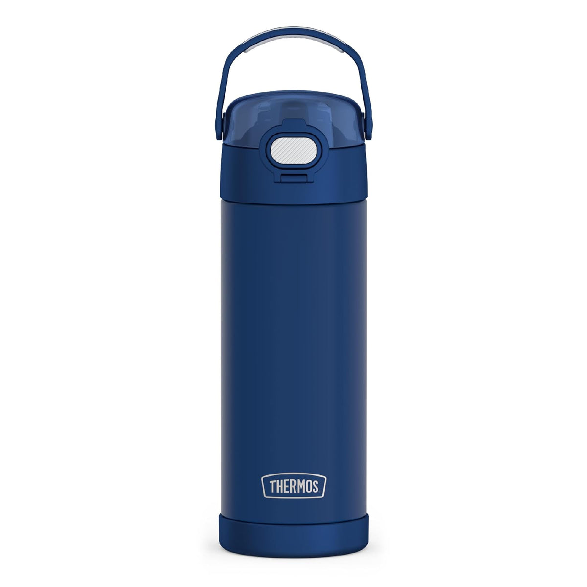 Thermos FUNTAINER Botella Infantil Aislada de Acero Inoxidable, 16 oz - Azul Marino - 0.5 Litros