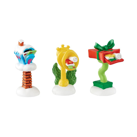 Department 56 Grinch Villages from Wornament-Ville Wacky - Accesorio para buzones de Correo, 2,9 cm