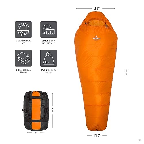 Teton Sports Ultralight Mummy Sleeping