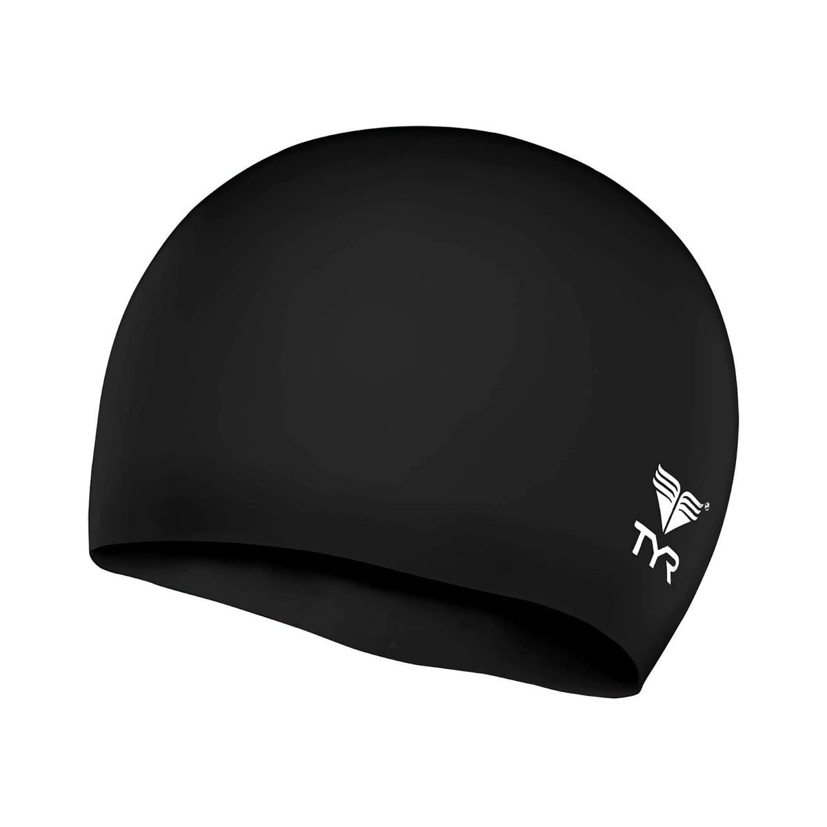 TYR - Gorra de Silicona sin Arrugas para niños - Negro