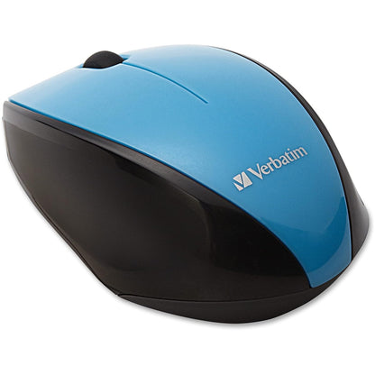 Verbatim Wireless Multi-Trac Blue LED Optical Mouse, Blue 97993