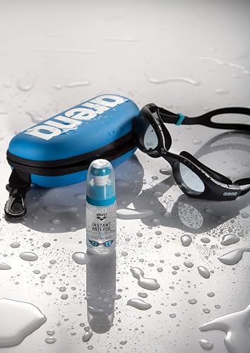 Arena Goggles Natación Goggle Case única, Negro/Azul