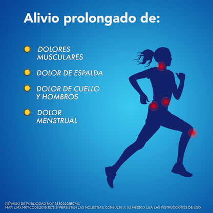 Flanax Naproxeno 550mg, Analgésico para Cólicos Menstruales, Desinflama y Alivia el Dolor Intenso, 12 Tabletas
