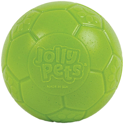 Jolly Pets - Pelota de fútbol Flotante de 20 cm de diámetro, Color Verde Manzana