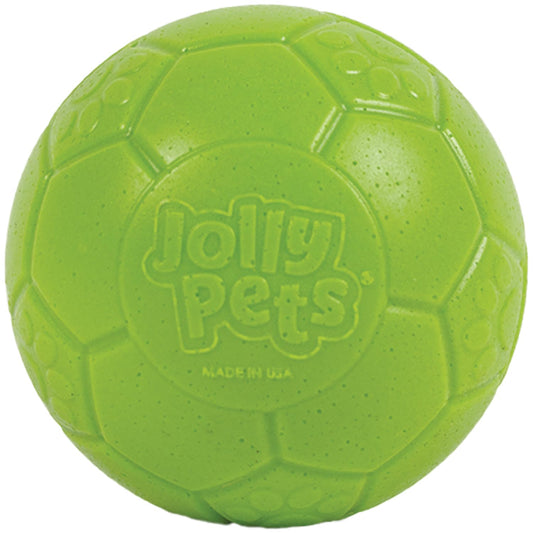 Jolly Pets - Pelota de fútbol Flotante de 20 cm de diámetro, Color Verde Manzana