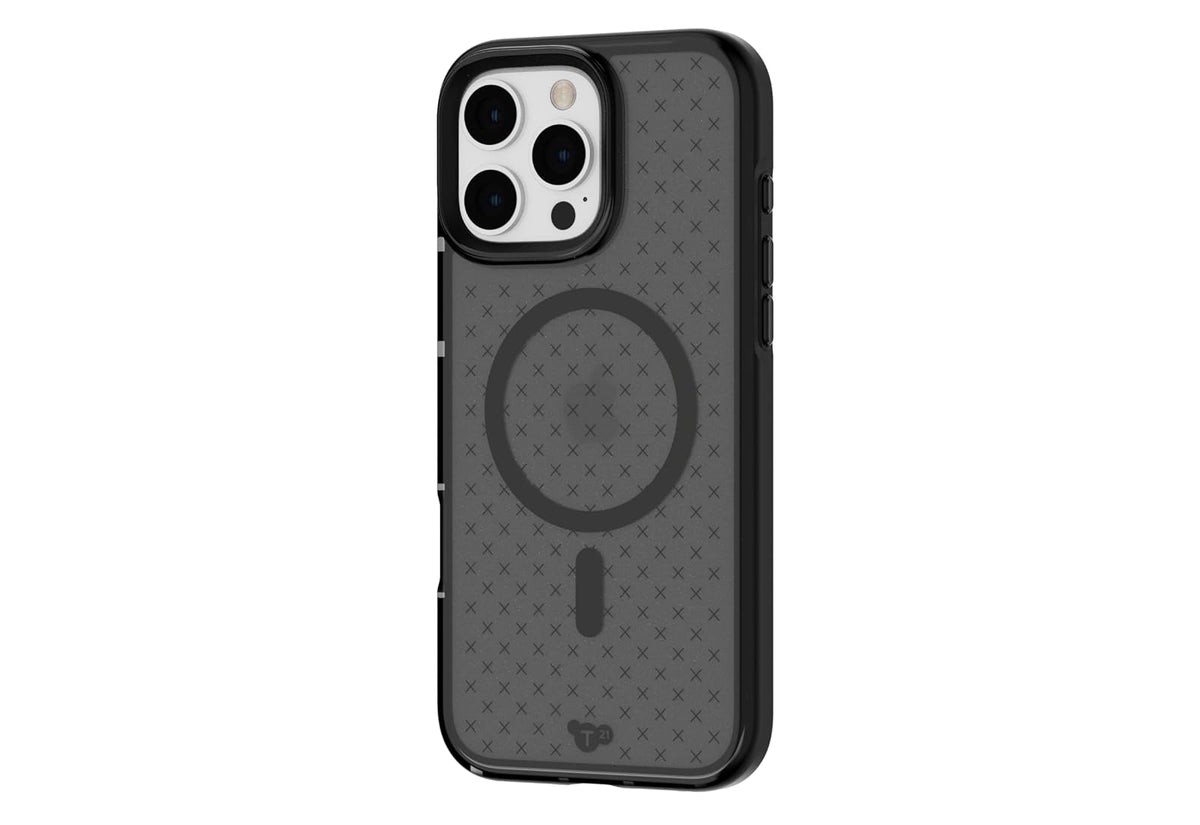 tech21 EvoCheck - Funda de protección contra Impactos para iPhone 16 Pro MAX Compatible con MagSafe