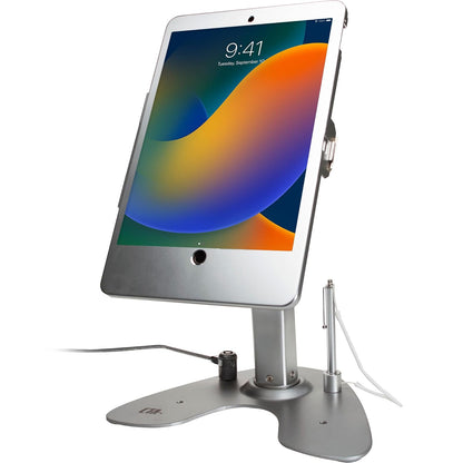 Soporte de quiosco Dual CTA - Soporte de quiosco de Seguridad Dual con Funda de Bloqueo y Cable para iPad de 7ª/8ª/9ª generación de 10.2 Pulgadas (PAD-ASK10)