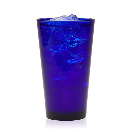 Libbey Cobalt Flare Vaso, Vasos azul cobalto (17,25 oz), 17.25 oz, 1