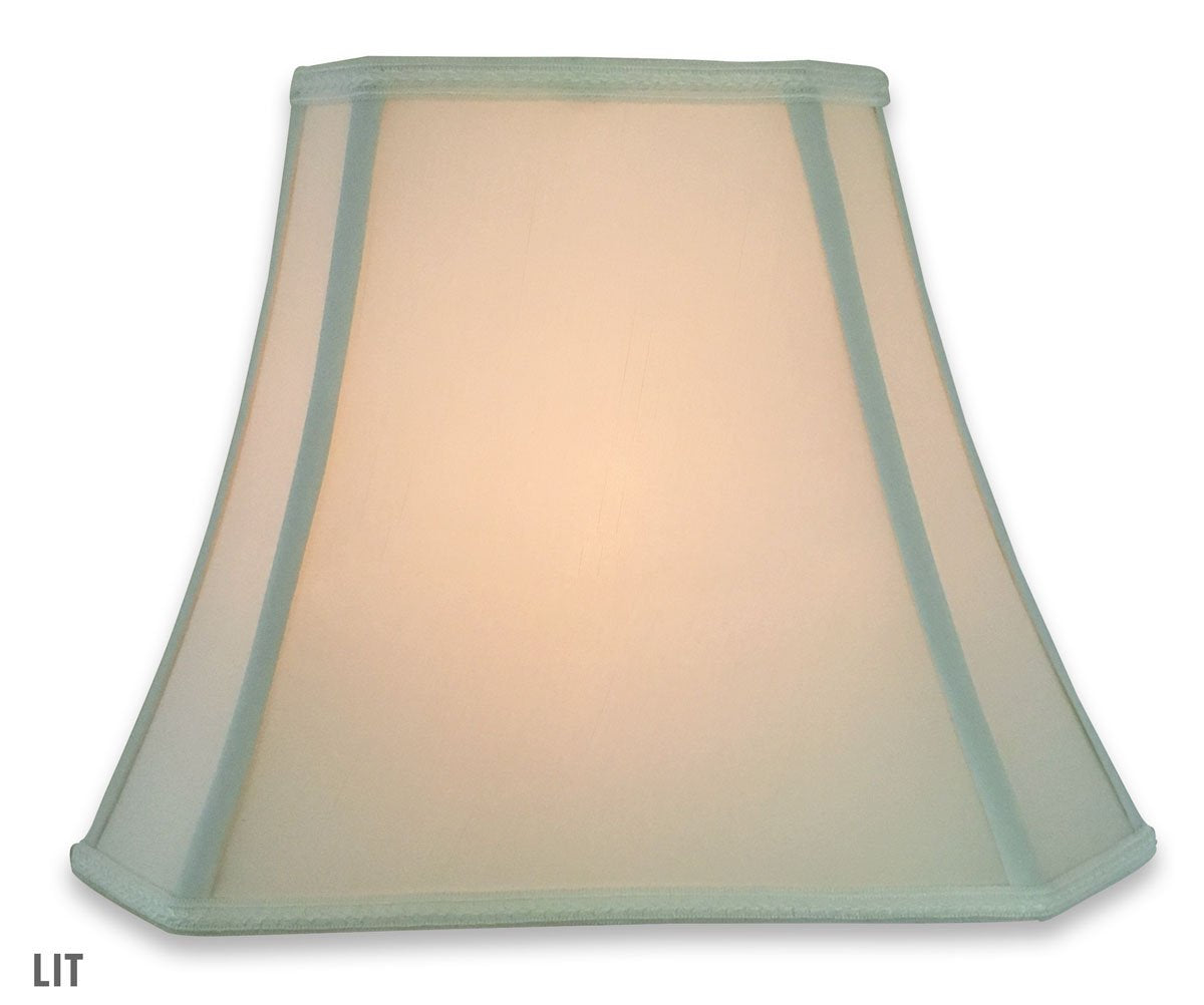Royal Designs - visualización para lámpara, diseño de vieira, Tradicional, 40.6 cm, Blanco