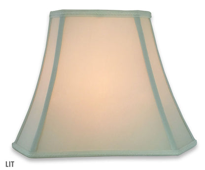 Royal Designs - visualización para lámpara, diseño de vieira, Tradicional, 40.6 cm, Blanco