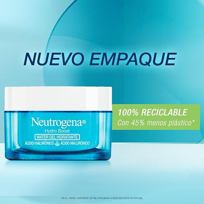 Neutrogena Pack Hydroboost Acido Hialuronico Gel Crema 400 ml + Water Gel 50 gr