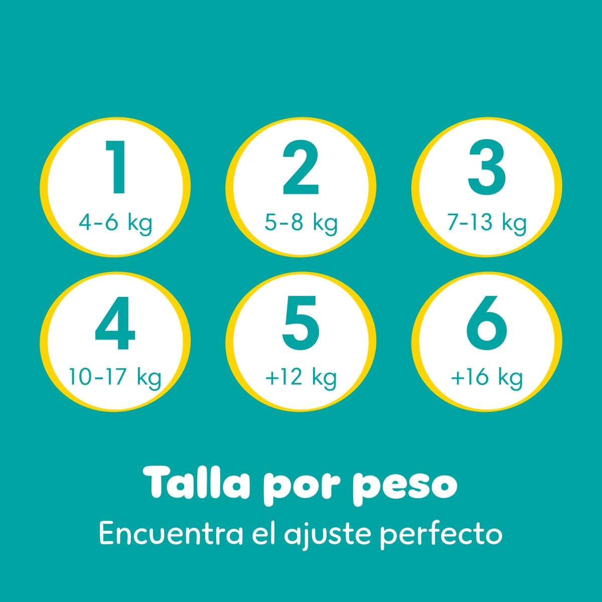 PAMPERS Baby Dry Pañales Desechables Unisex Etapa 7, 54 Uds, Bebé +19 Kg