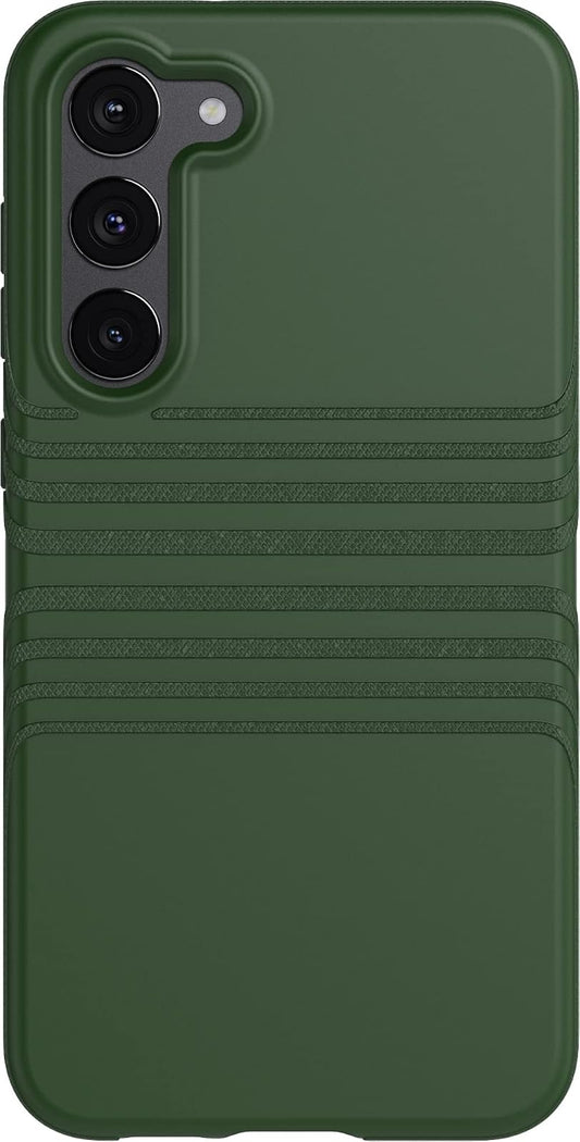 tech21 EVO - Funda táctil para Samsung Galaxy S23 Plus, protección contra caídas de 15 pies, Color Verde
