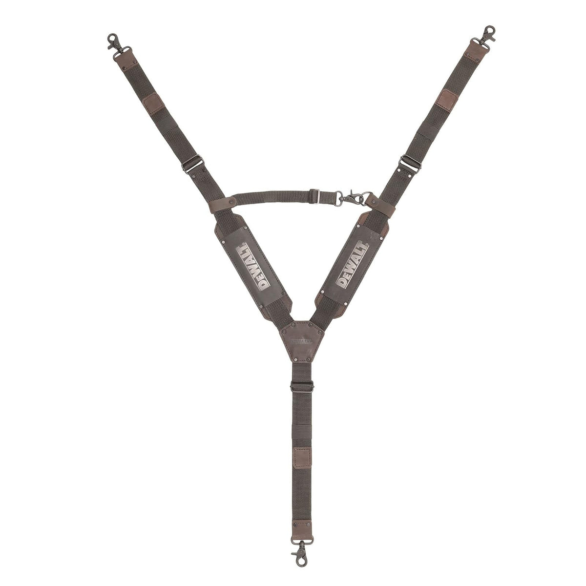 DEWALT - Tirantes de piel para cinturón de herramientas, diseño de espalda en Y, construcción resistente (DWST550116)