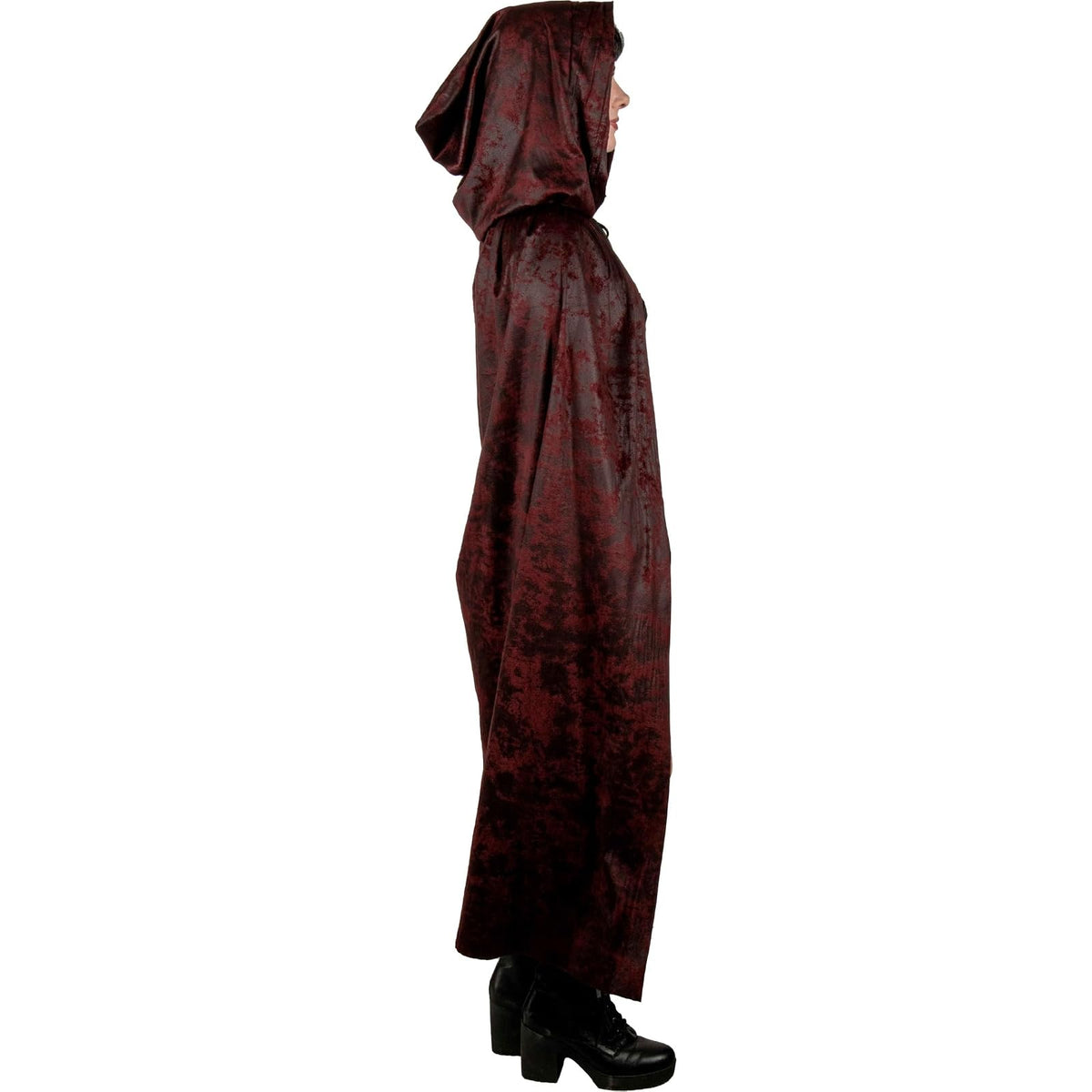 REV Capa Antigua de Poliéster – Capa Estilo Histórico para Disfraz de Hechicero, Monje o Anciano – Ideal para Cosplay, Evento Escolar, Halloween o Fiesta Temática