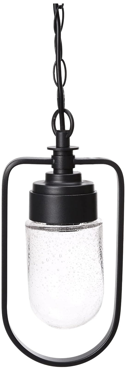 Tecnolite Lámpara Colgante de Cristal 1.50 m de Altura, Potencia Máx. 60 W, 1 Base E27, No incluye foco