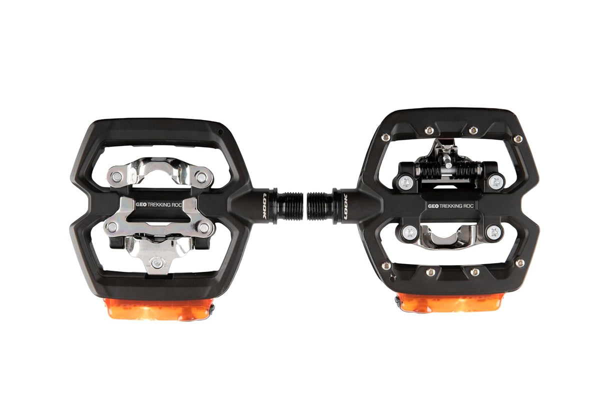 Look Pedal Geo Trekking ROC Vision Ciclismo, Unisex Juvenil, Negro