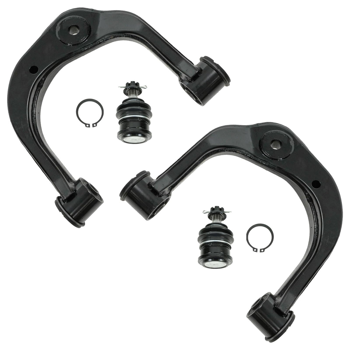 TRQ Kit de brazo de control superior delantero y rótula para camión Toyota Tacoma