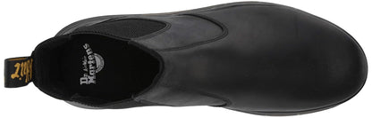 Dr. Martens 2976 Chelsea - Botas unisex, negro (Black Wyoming), 7 Women/6 Men