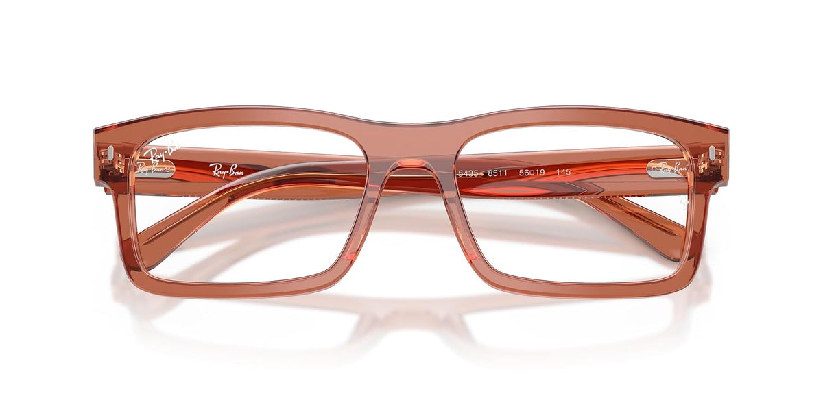 Ray-Ban Rx5435 - Marcos rectangulares para anteojos graduadas