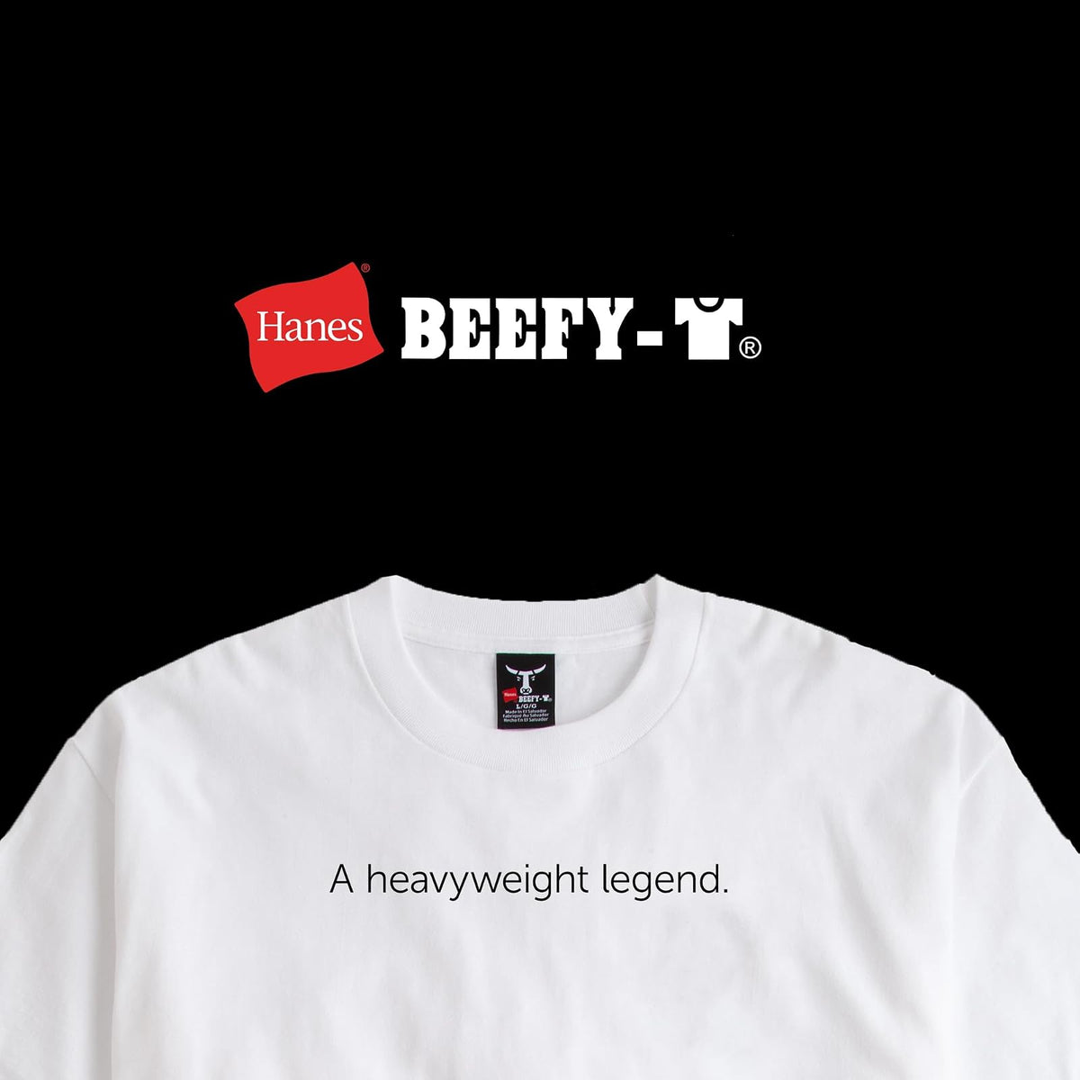 Hanes Beefy-T de Manga Corta para Hombre (Paquete de 2)