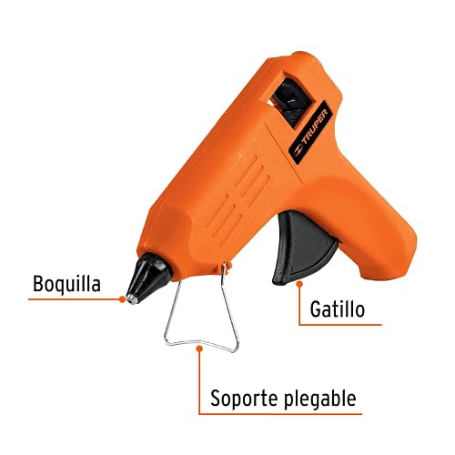 Truper PIPE-1/2 Pistola eléctrica para silicon, 25W, 1/2"