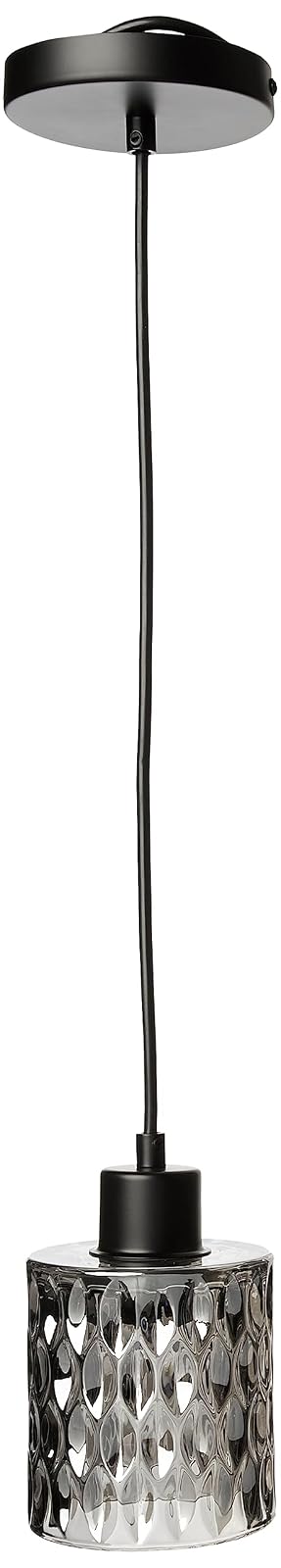 Tecnolite Lámpara Colgante de Cristal 1.70 m de Altura, Potencia Máx. 60 W, 1 Base E27, No incluye foco