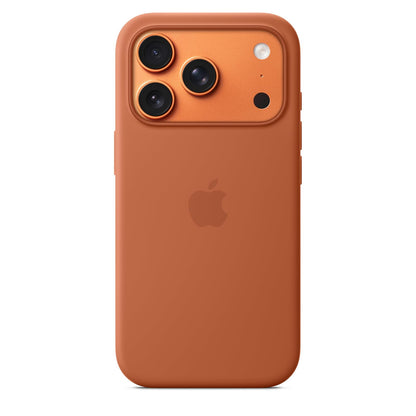 Apple Funda de Silicón con MagSafe para iPhone 17 Pro Naranja - Terracota