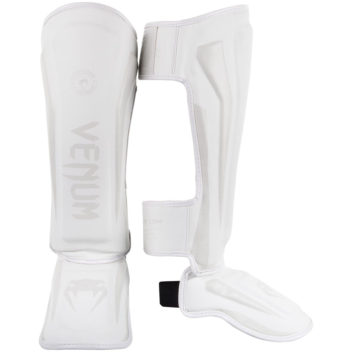 Venum Elite Espinilleras Rígidas - Blanco - Blanco - M