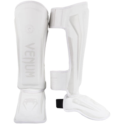 Venum Elite Espinilleras Rígidas - Blanco - Blanco - M