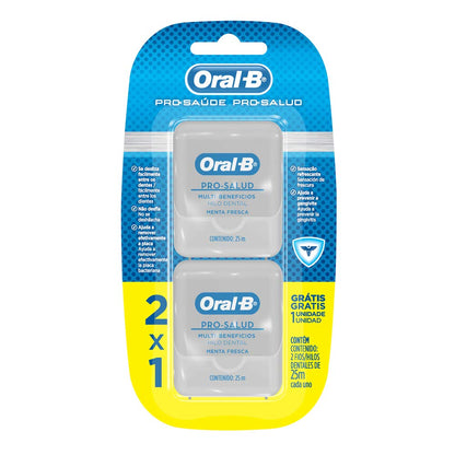 Oral-B Cepillo De Dientes Cerdas Extra Suaves Expert Sensi 1 Unidad + Oral-B Hilo Dental Pro-Salud Multibeneficios 50 m