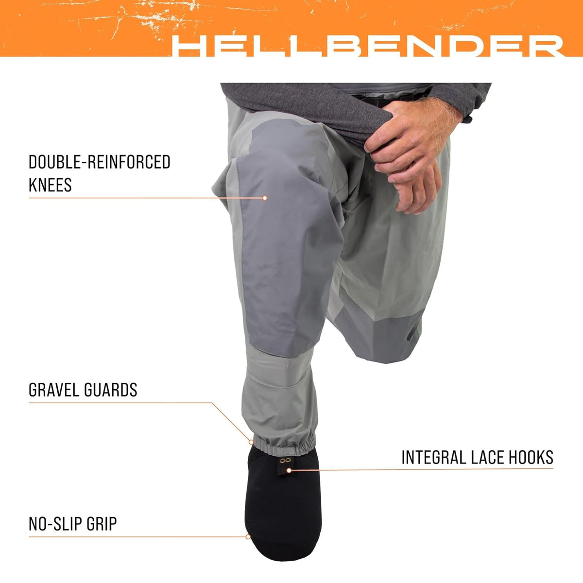 FROGG TOGGS Hellbender - Vadeador para Pesca (Transpirable)