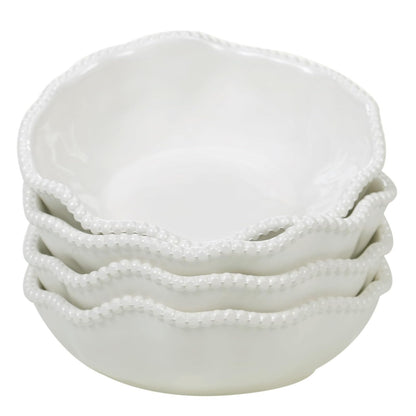 Certified International 89537 Vajilla Perlette Cream, platos multicolor