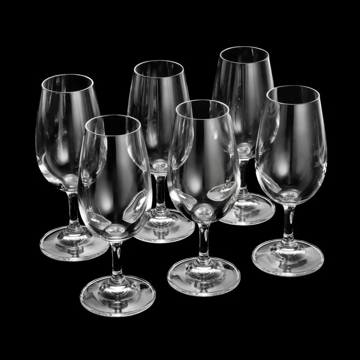 Bohemia Crystalite Juego De 6 Copas De Vidrio Para Degustación Colibri 210 ml Copa para Licor Brindis