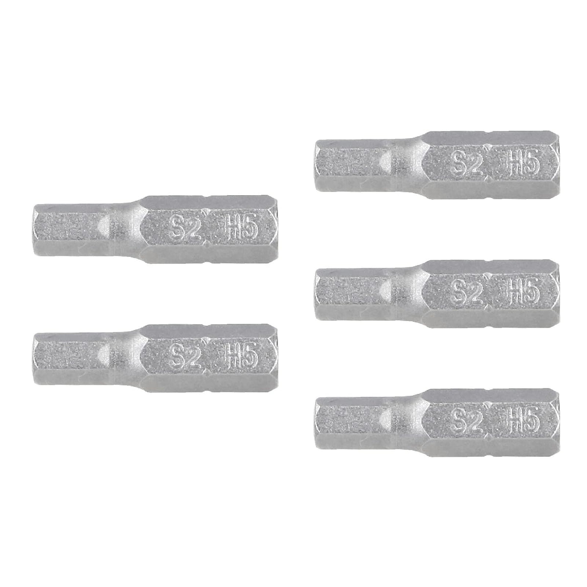 Truper Expert PUDE-7105, Estuche con 5 puntas hexagonales de 5 mm largo 1"