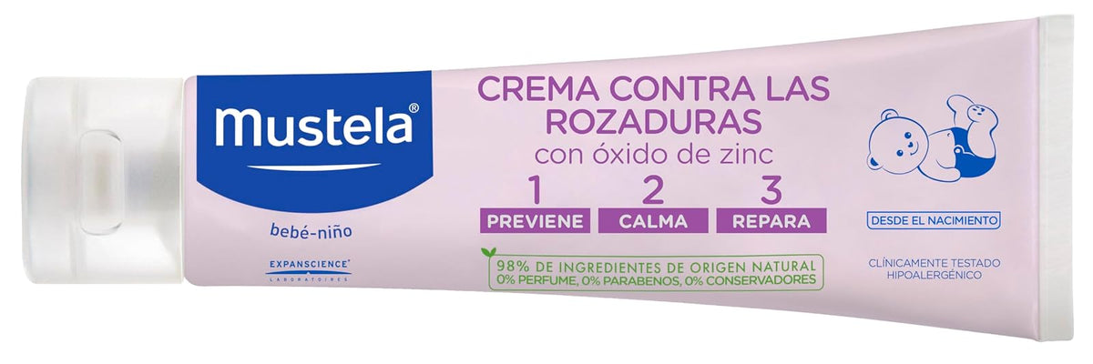 Mustela Crema Contra Rozaduras para bebé, 150ml
